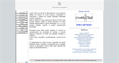 Desktop Screenshot of crohnclub.it